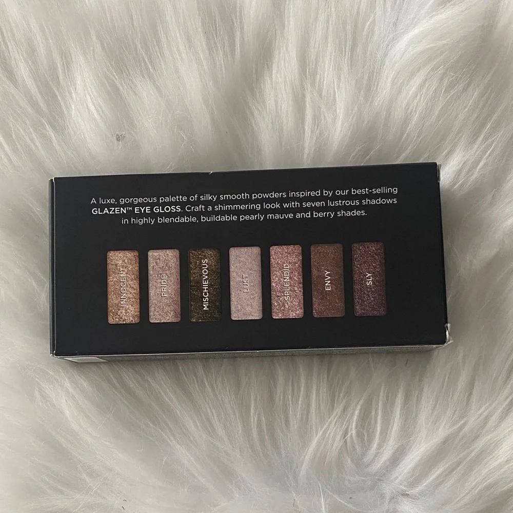 butter LONDON Glazen Mauves Eyeshadow Palette - Mauve Pink Accents NIB